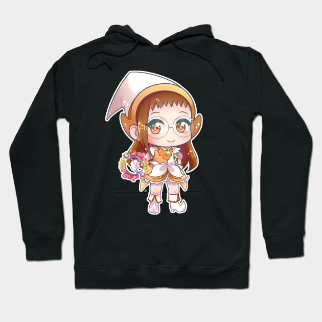 Ojamajo Doremi - Hazuki Fujiwara Royal Patraine chibi Hoodie by Nadi-chan16